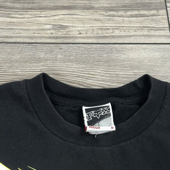 Crazy Vintage Y2K Fox Racing T Shirt - Picture 3 of 3